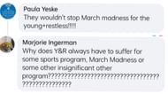 Comment about The Young and the Restless (Image via Facebook)